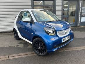 2016 (16) Smart Fortwo Cabrio at G T Garages Ltd  Scarborough