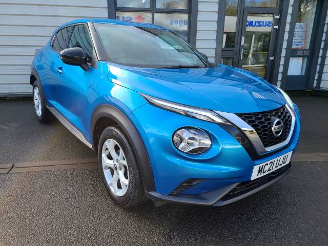 Nissan Juke 1.0 DiG-T 114 N-Connecta 5dr DCT Hatchback Petrol Blue