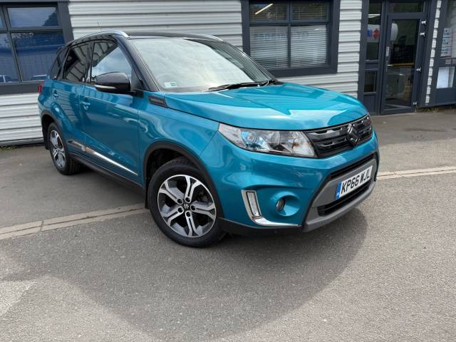 Suzuki Vitara 1.6 SZ5 ALLGRIP [Urban Pack] 5dr Auto Hatchback Petrol Turquoise/black