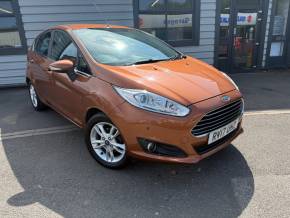 FORD FIESTA 2017 (17) at G T Garages Ltd  Scarborough