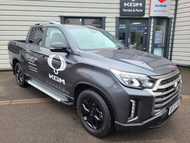 KGM Musso 2.2 Double Cab Pick Up Saracen Auto Pick Up Diesel Grey