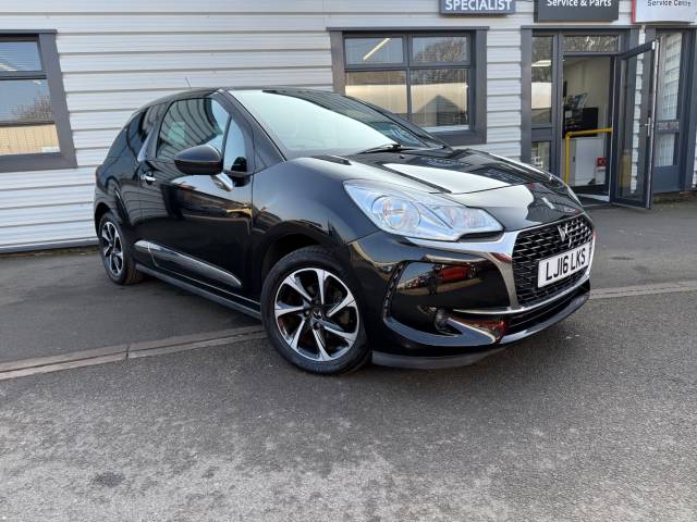Ds Ds 3 1.6 BlueHDi Elegance 3dr Hatchback Diesel Black