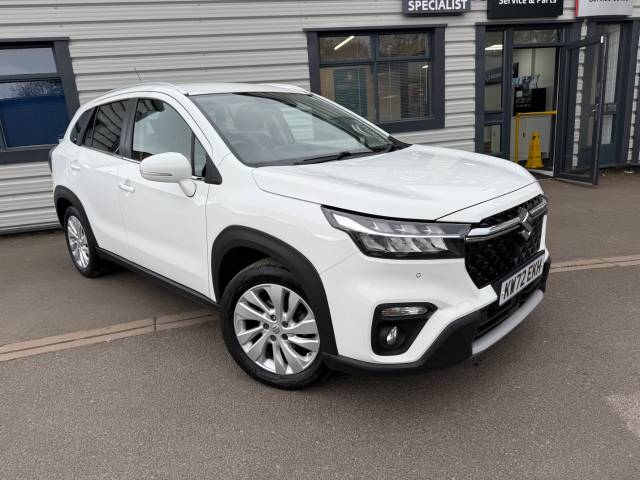 Suzuki S-Cross 1.4 Boosterjet 48V Hybrid Motion 5dr Hatchback Petrol White