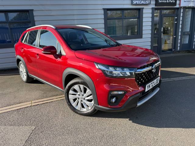 Suzuki S-Cross 1.4 Boosterjet 48V Hybrid Motion 5dr Hatchback Petrol Red
