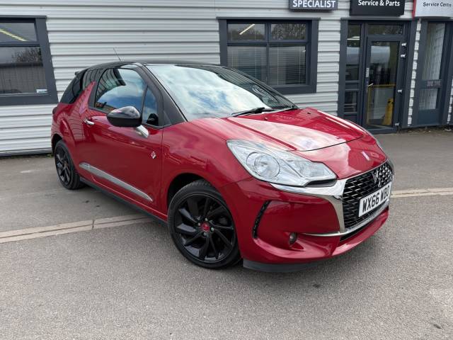 Ds Ds 3 1.6 BlueHDi Performance Line 3dr Hatchback Diesel Red