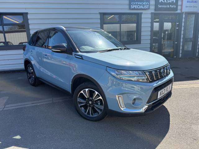 Suzuki Vitara 1.4 Boosterjet 48V Hybrid SZ5 5dr Auto Hatchback Petrol Blue