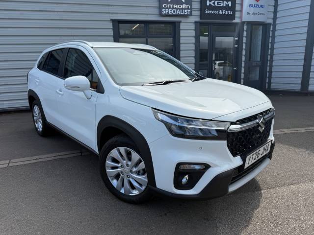 Suzuki S-Cross 1.4 Boosterjet MHEV 109 Motion 5dr Hatchback Petrol White