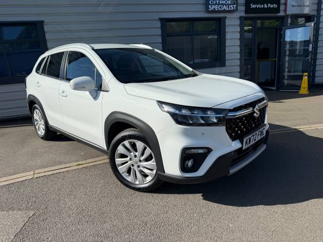 Suzuki S-Cross 1.4 Boosterjet 48V Hybrid Motion 5dr Hatchback Petrol White