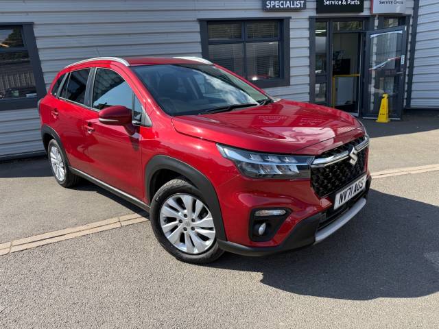 Suzuki S-Cross 1.4 Boosterjet 48V Hybrid Motion 5dr Hatchback Petrol Red