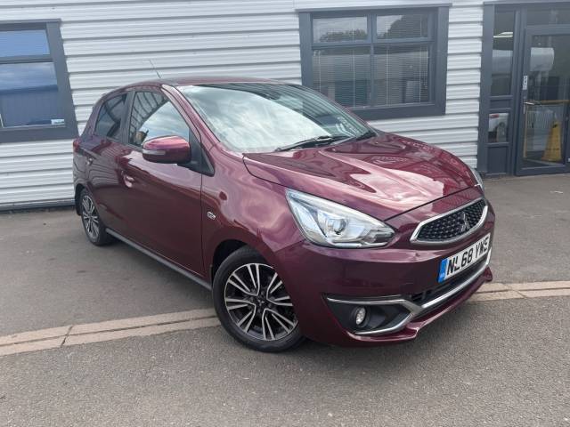 Mitsubishi Mirage 1.2 4 5dr Hatchback Petrol Mauve/purple