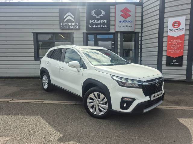 Suzuki S-Cross 1.4 Boosterjet 48V Hybrid Motion 5dr Hatchback Petrol White