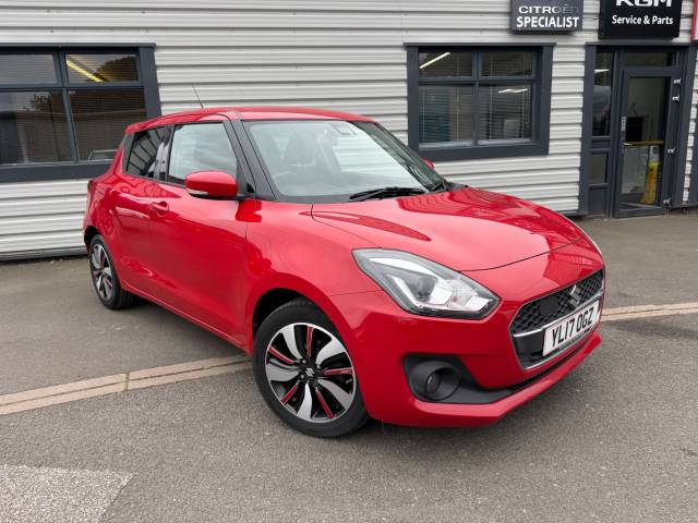 Suzuki Swift 1.0 Boosterjet SHVS SZ5 5dr Hatchback Petrol Red