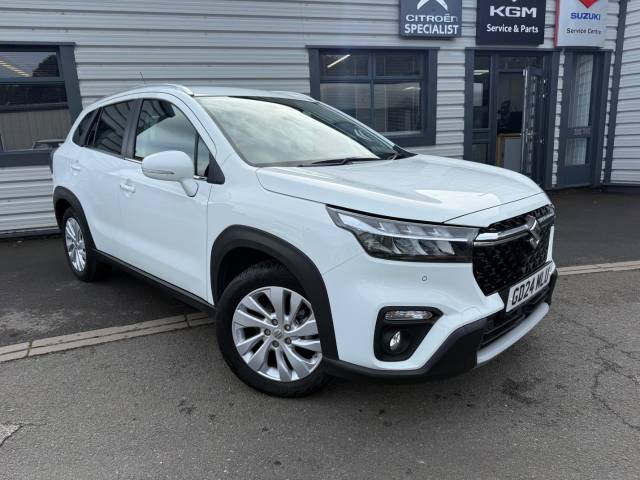 Suzuki S-Cross 1.4 Boosterjet 48V Hybrid Motion 5dr Hatchback Petrol White