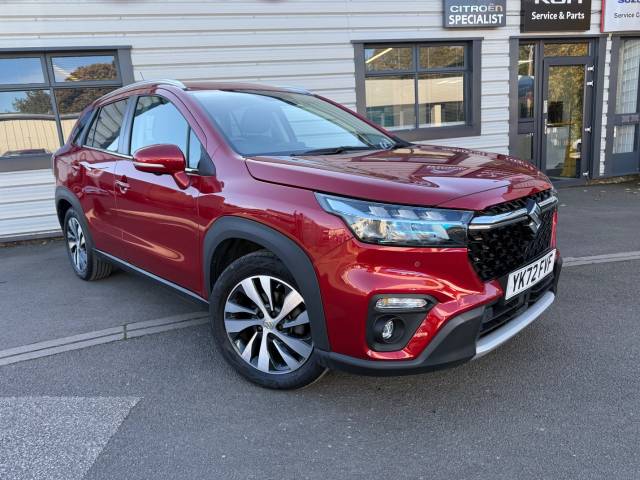 Suzuki S-Cross 1.5 Hybrid Ultra ALLGRIP 5dr AGS Hatchback Petrol / Electric Hybrid Red