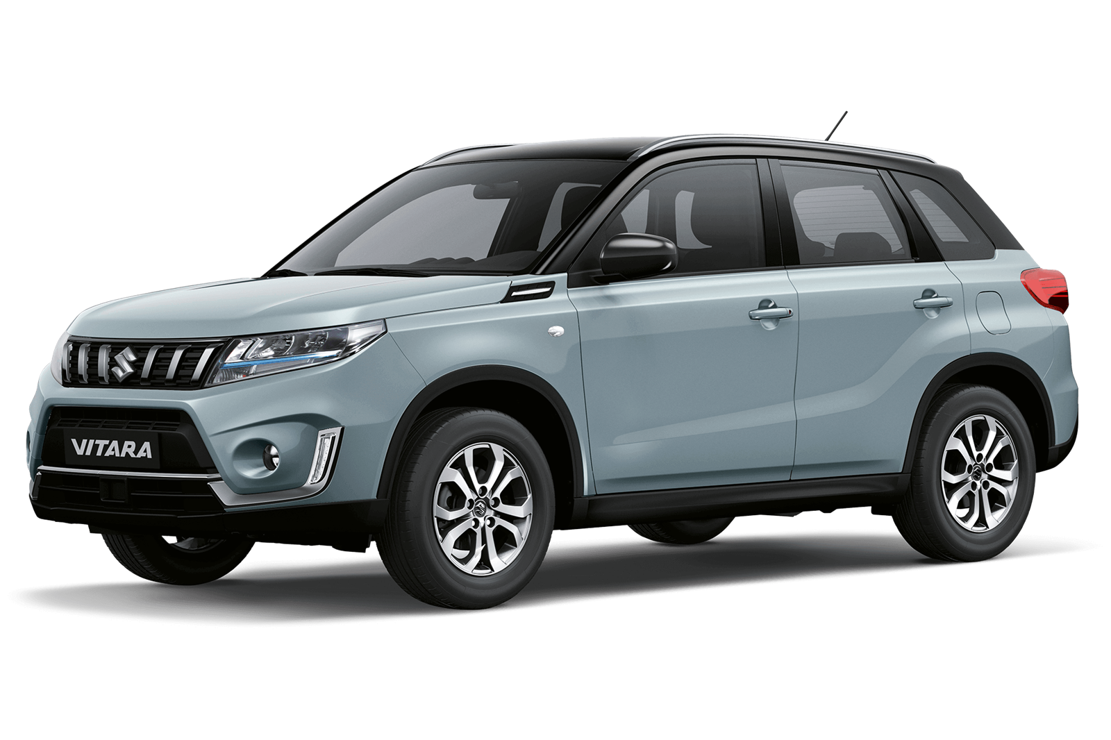 Suzuki Vitara - Ice Greyish Blue Metallic with Cosmic Black Pearl Metallic Roof