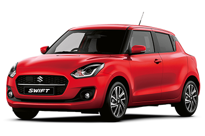 Suzuki Swift - Available In Fervent Red