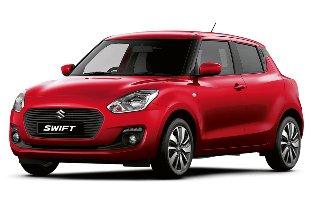 Suzuki Swift - Available In Burning Red Pearl Metallic